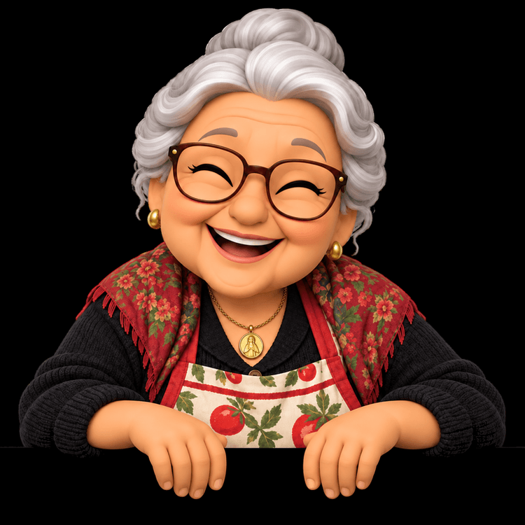 Nonna, contenta