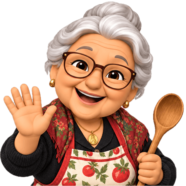 Nonna contenta